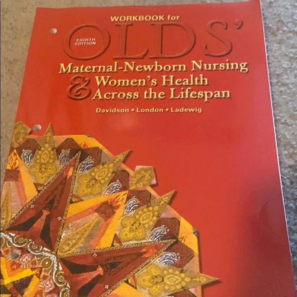 Maternal newborn nursing workbook
